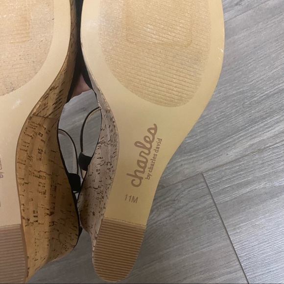 Charles By Charles David | Lambert Cork Wedges 11 - Picture 3 of 8
